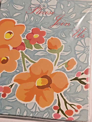 "Please Join Us" Party Invitations by Paper Art 8 Cards & Envelopes per pack X4 - Picture 3 of 5