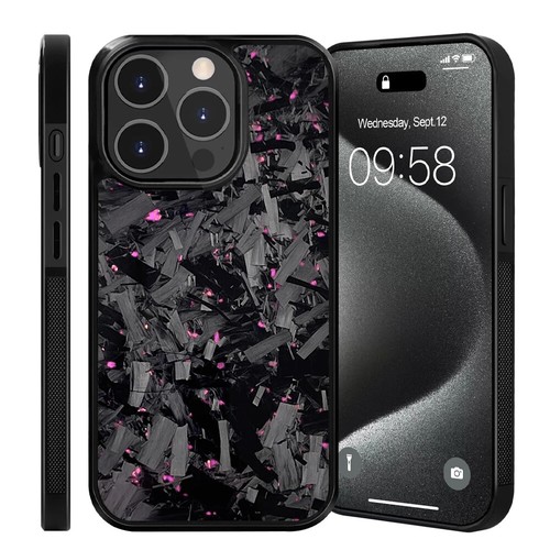 Magsafe Cases Real Forged Carbon Fiber for iPhone 16 15 Pro Max 13 14 12 11 - 第 22/26 張圖片