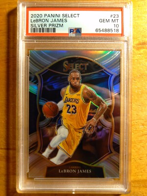 LEBRON JAMES PANINI SELECT MVP PSA 10