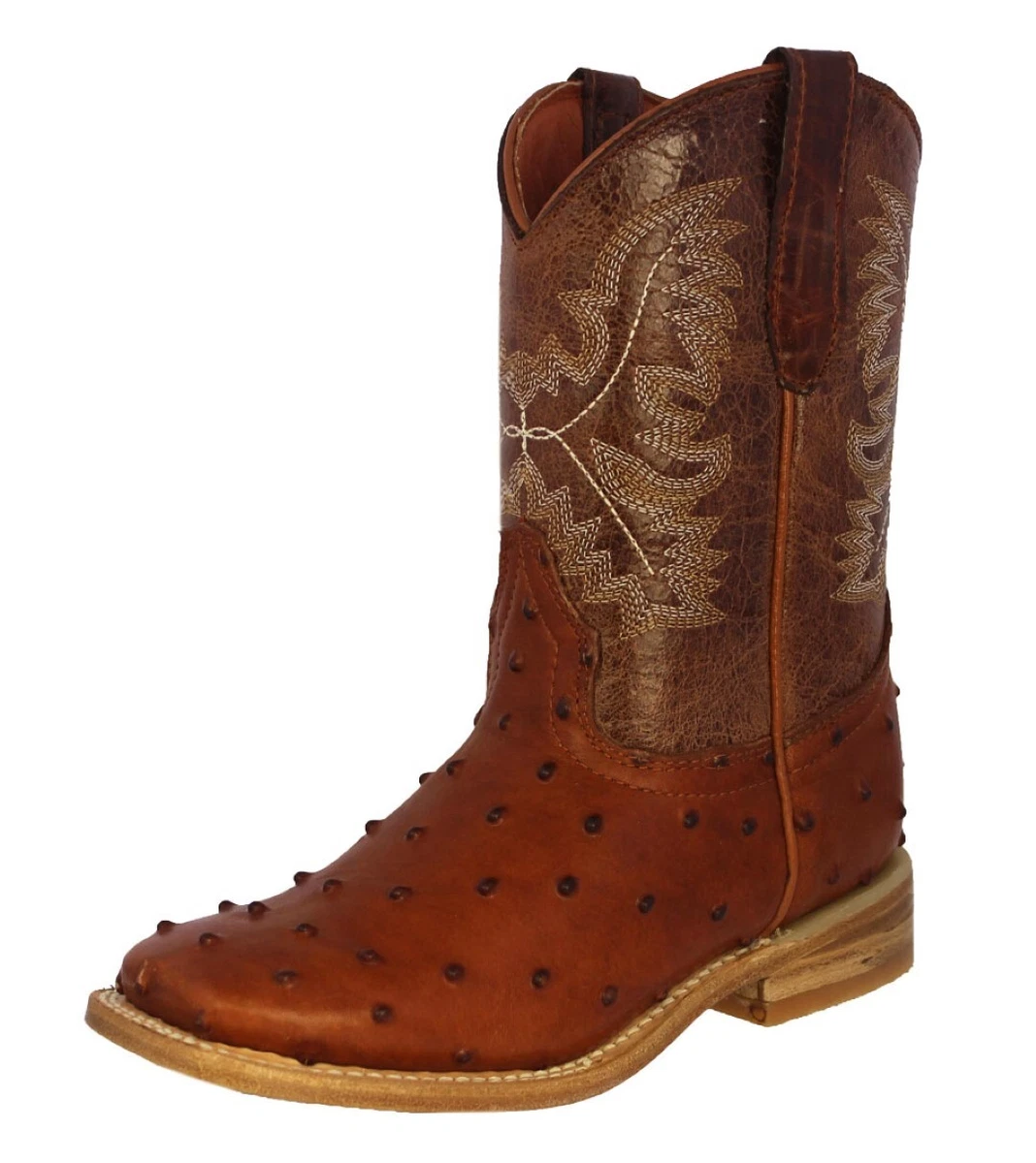 Kids store ostrich boots