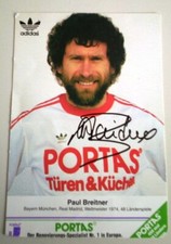 Paul Breitner - Foto - Autogrammkarte #sk
