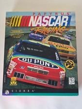 Papyrus NASCAR Racing Big Box PC CD  ROM Game Sierra Win Floppy Disk