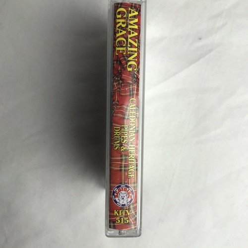 Amazing grace caledonian heritage Pipes & Drums Cassette Scotland Scotdisc - Picture 4 of 4