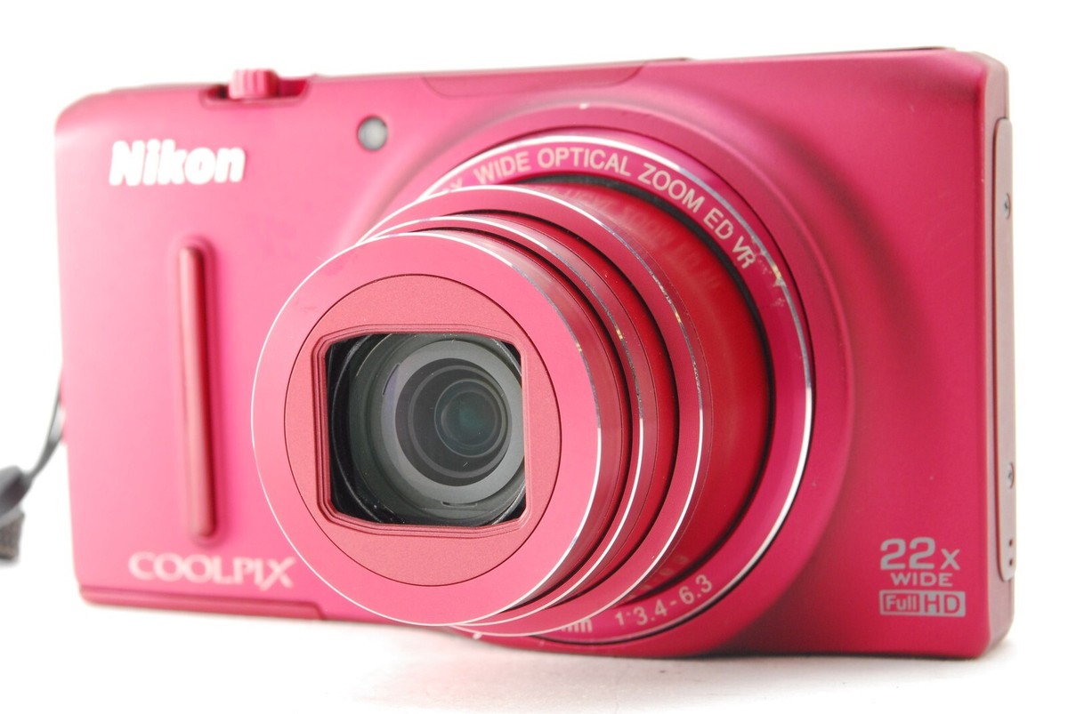 【美品】Nikon ニコン Coolpix S9500 Pink Nikon COOLPIX S9500 18.1MP Digital Camera 22 x Optical Zoom