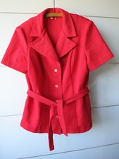 70s true Vintage Jacke Rot VEB DK Moden Damen...