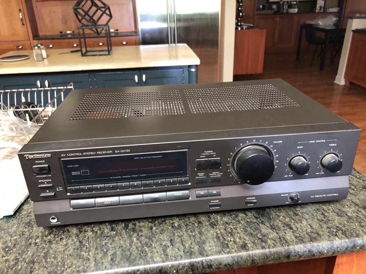Vintage Technics SA-GX130 AV Receiver | eBay