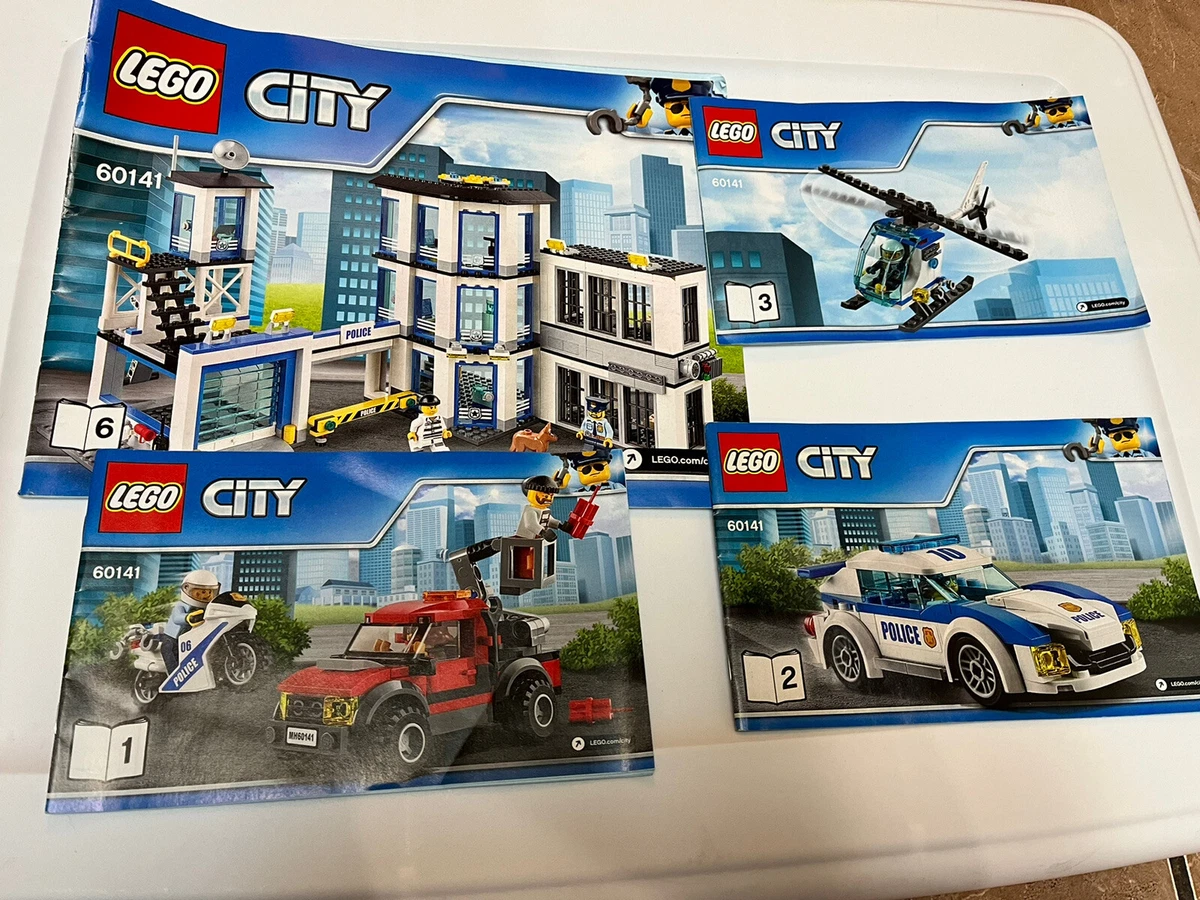 lot Of 4 Lego Instructions Manuals City 60141 eBay