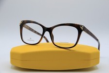 NEW SWAROVSKI SK 5292 052 HAVANA GOLD CRYSTALS AUTHENTIC EYEGLASSES 52-17 K1