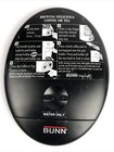 Bunn Mca My Cafe Pourover Commercial Coffee Replacemen part - Sliding Lid Fstshp