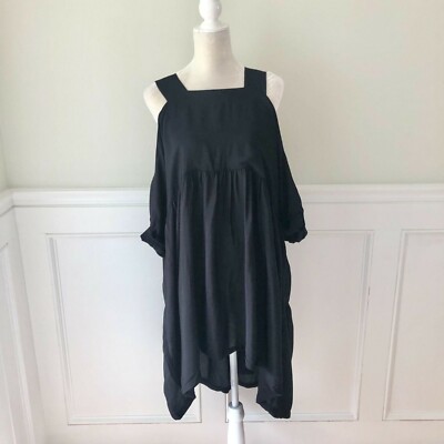asos black swing dress Nox Anabel M993 Prom Dress - Black