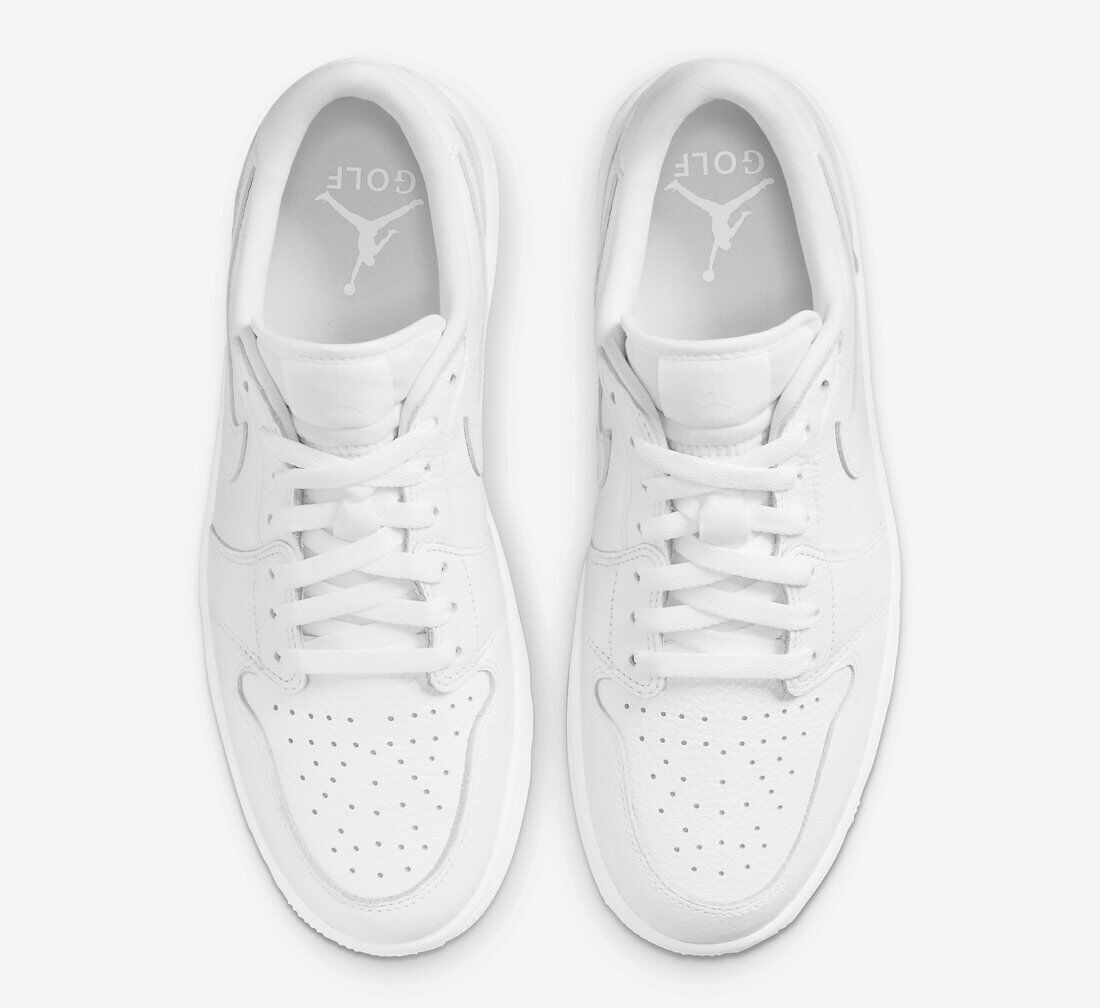Nike Air Jordan 1 Low G Triple White Whiteout DD9315-101 Nike Air Jordan 1 Low G Triple White Whiteout DD9315-101