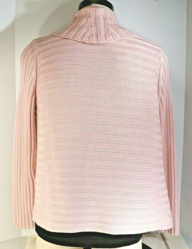 OLSEN Europe Pink Boheme 506 wrap front SWEATER Size 44 (Large) NEW w/ Tags! - Picture 8 of 8