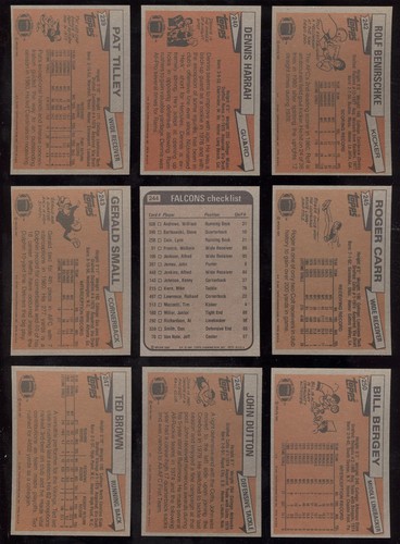 1981 TOPPS NFL FOOTBALL CARD + ROOKIE RC SEE LIST 227-528 - Picture 38 of 448