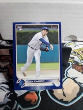 2022 Topps Update Series Royal Blue RC #US64 Alex Faedo Detroit Tigers 