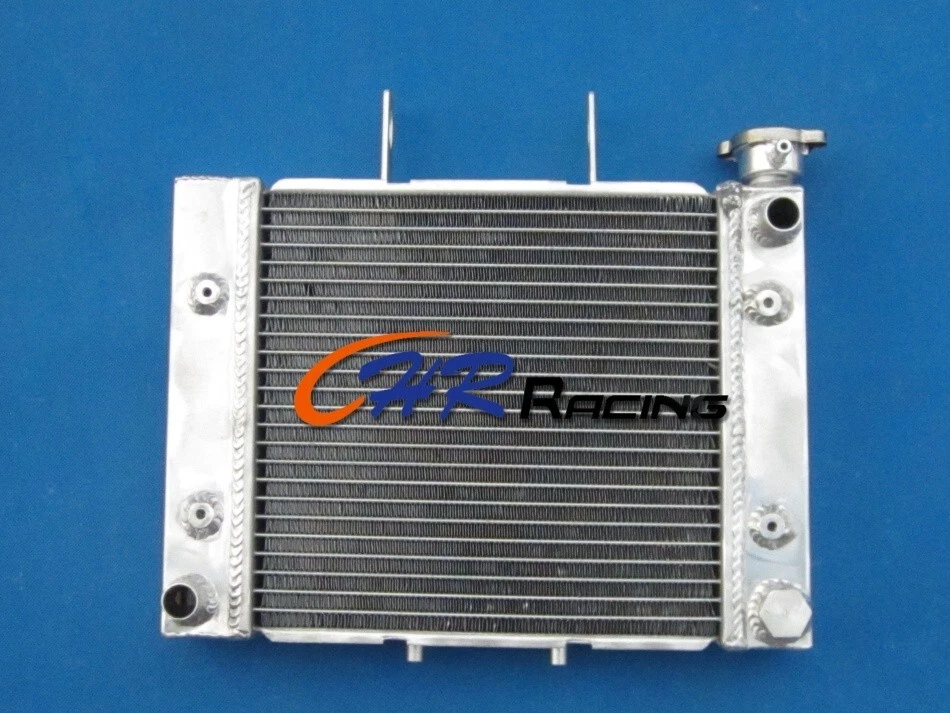Radiador de aluminio de 2 filas + ventilador para Can-Am Rally 175 Bombardier Rally200 2003-2007 Foto 3 de 4