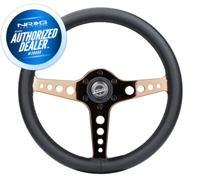 New NRG 350mm Simulator Sim Rig Gaming Steering Wheel + Hardware ST-034RG-PR