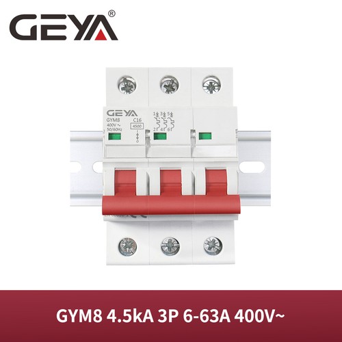 GEYA Interruttore automatico CA 10 pezzi 1P 6/10/16/25/32/40/50 GEYA Interruttore automatico CA 10 pezzi 1P 6/10/16/25/32/40/50