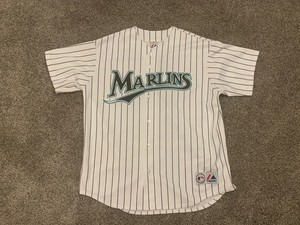 marlins pinstripe jersey