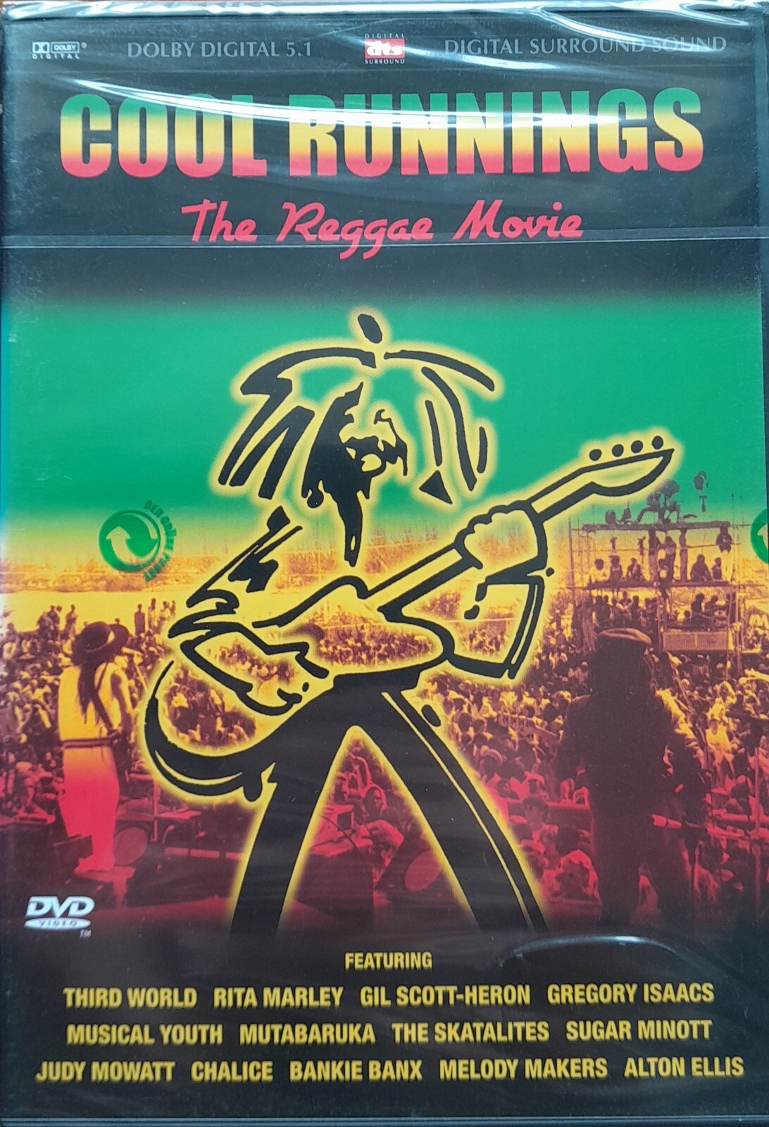 Cool Runnings. The Reggae Movie DVD. NEW / SEALED. REGION 2 **RARE**