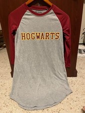 Harry Potter Gryffindor Hogwarts Girls Nightgown Sleep Shirt 10/12 Pajamas