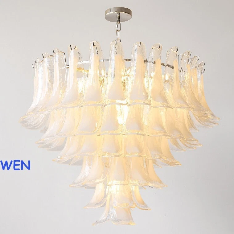 Lámparas LED nórdicas modernas lámpara colgante vidrio metal salón comedor luces Foto 3 de 4