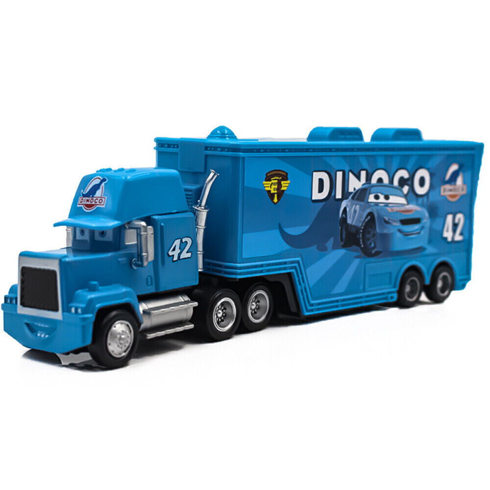 Disney Pixar Plane And Cars Lightning McQueen Mack Hauler Truck & Car Luigi - Picture 249 of 316