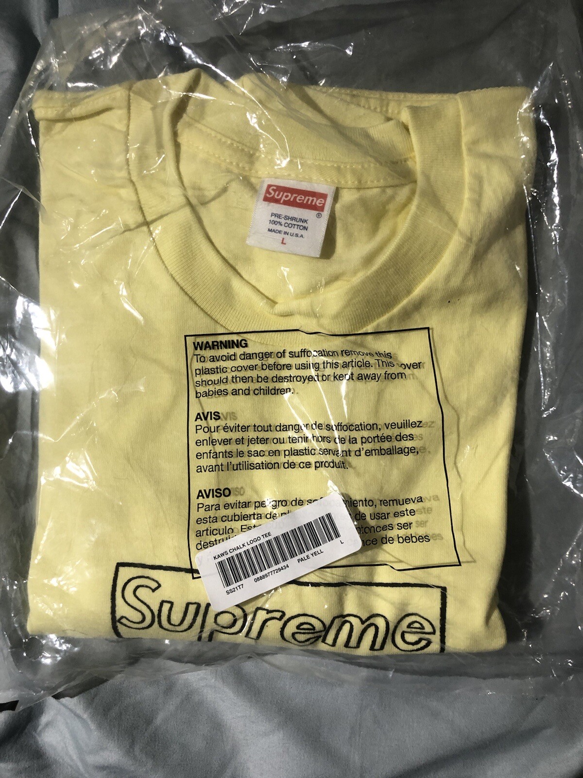 大きな取引 Supreme kaws chalk logo tee ecousarecycling.com