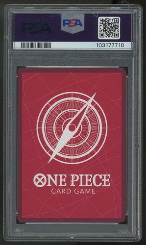 2024 One Piece Marshall D. Teach OP09 Alternate Art #081 PSA 10 - Zdjęcie 2 z 2