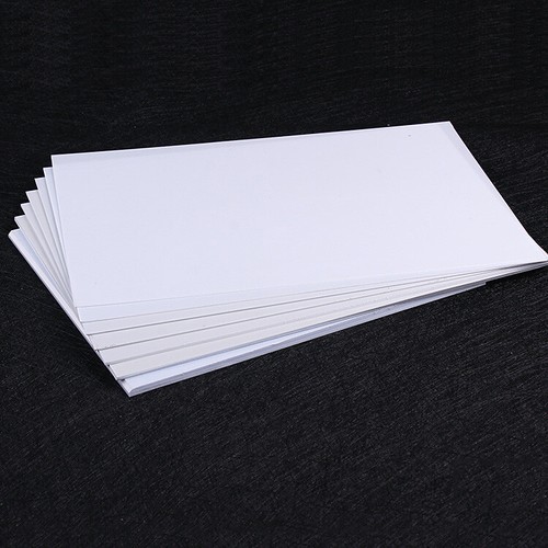 Foglio ABS bianco placca plastica liscia modellismo artigianale 200x250 250x300 spessore 0,5-5 mm - Foto 4 di 10