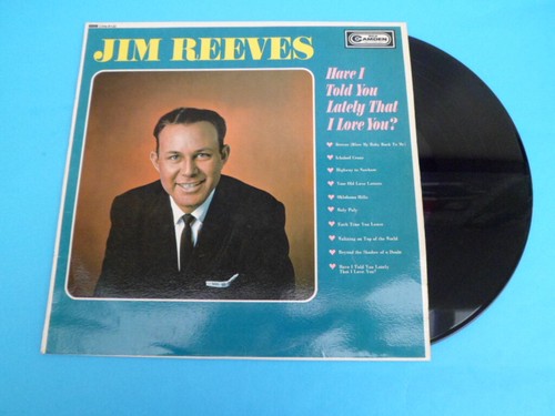 JIM REEVES LP's 12" Albums Listed All Play-Tested 12" LP Vinyl Records - Picture 91 of 130