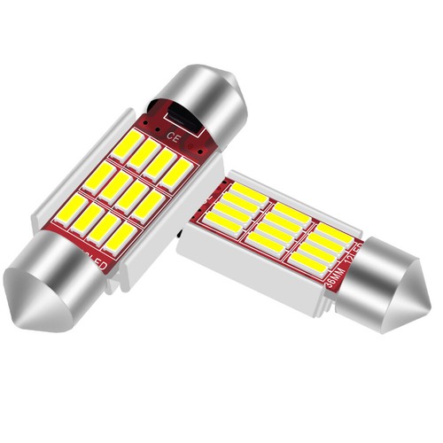 31 mm 36 mm 41 mm Festoon Domo Mapa Interior Bombillas LED 211-2 569 DE3175 6418 - Imagen 10 de 11
