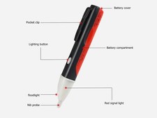 Non-Contact AC Voltage Tester Pen 10-1000V LED Indicator | Safe & Reliable