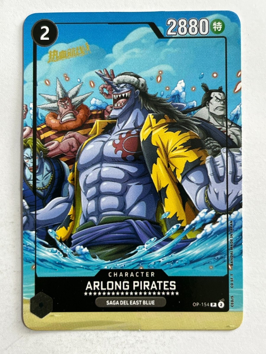 2024 ONE PIECE Card Game TCG #154 ARLONG PIRATES Peru Edition | eBay
