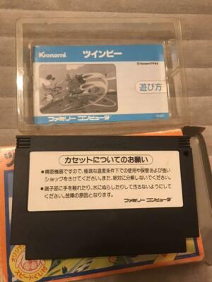 TWINBEE Famicom Nintendo FC Japan Import NES Konami Shooting NTSC