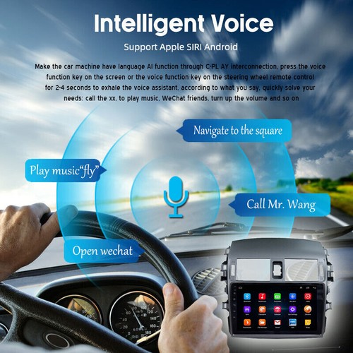 9" 2 Din Android Car Radio Bluetooth Multimedia Video Player GPS WiFi for Toyota - Picture 5 of 13