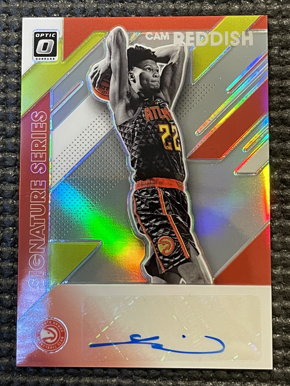 2019-20 Panini Donruss Optic Signature Series Cam Reddish #SS-CRD Rookie Auto RC