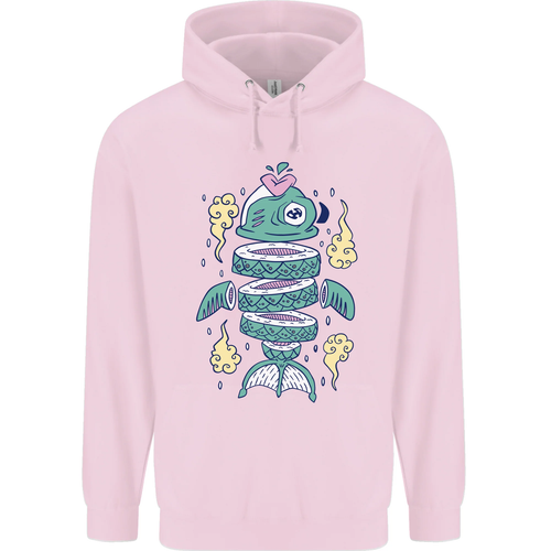 Funny Sliced Sushi Fish Fishing Fisherman Childrens Kids Hoodie - Picture 38 of 88