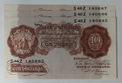 OLD BRITISH BANK NOTES 10 SHILLINGS ONE POUND £1 FIVE POUNDS £5 CHOOSE YOUR TYPE - Picture 47 of 56