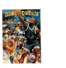 Shaquille O'Neal Dare to Dream Gold Signature Promo Orlando Magic HOF MVP
