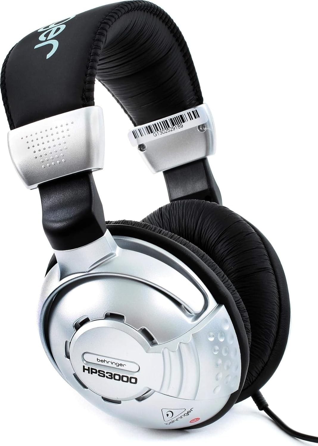 Studio Headphones Over-Ear Wired DJ Monitoring Headphones with 1/4 Adapter