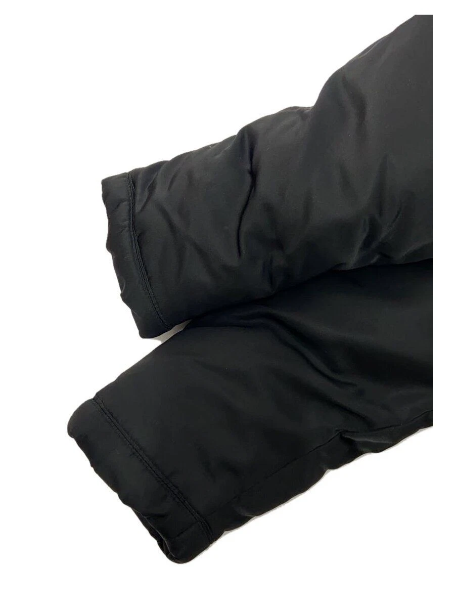 GUCCI Piumino 38 Nylon Nero Patch Schiena Deteriorato