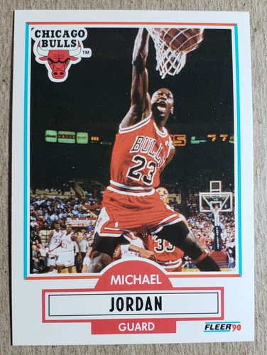 1990-91 Fleer Michael Jordan #26 Chicago Bulls