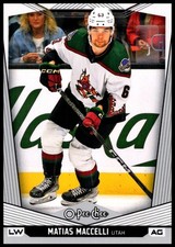 2025 Matias Maccelli O-Pee-Chee Hockey #120 Utah Hockey Club