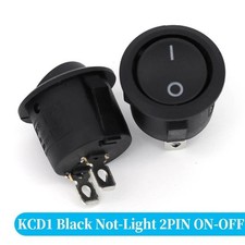 On/Off Round Circular Rocker Switch Car Dash Boat 12V USA