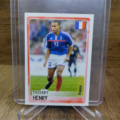 Panini Road to World Cup 2002 Sticker Thierry Henry France #114 Arsenal 