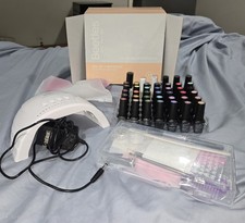 Beetles Gel Nail Polish Kit with U V Light, 68 Pcs Gel Nail Kit