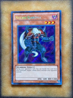 Yugioh Necro Gardna RYMP-EN009 Secret Rare NM
