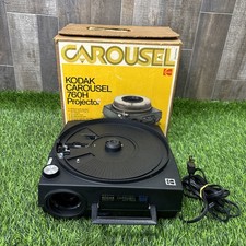 Vintage Kodak Carousel 760H Slide Projector Tested Works w/ Original Box