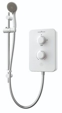 Gainsborough Slim Duo 10.5kW Electric Shower - White, Multi-Fit Easy Install