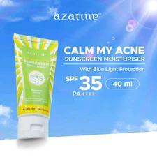 Azarine Calm My Acne Sunscreen Gel Moisturiser SPF35 PA+++ 40ml